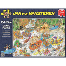 Jumbo Jan van Haasteren puzzel Wild water raften - 1500 stukjes