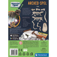 Clementoni Archeospel T-rex fluoriserend productafbeelding 2