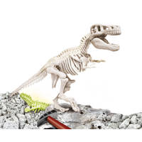 Clementoni Archeospel T-rex fluoriserend productafbeelding 5