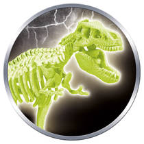Clementoni Archeospel T-rex fluoriserend productafbeelding 6