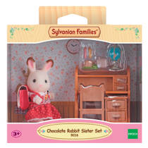 Sylvanian Families zus Chocoladekonijn met bureau 5016 productafbeelding 3