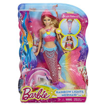 Barbie regenboog zeemeerminpop Main Image - 2