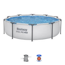 Bestway Frame zwembad met pomp rond - 300 x 76 cm productafbeelding 6