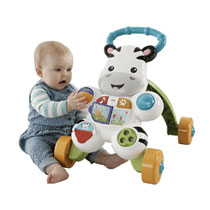 Fisher-Price Loop met mij looptrainer - zebra Main Image - 3