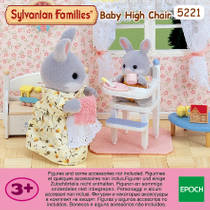 Sylvanian Families hoge kinderstoel 5221 productafbeelding 4