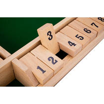 Longfield Shut The Box spel - 32 x 32 x 4 cm productafbeelding 5