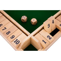 Longfield Shut The Box spel - 32 x 32 x 4 cm productafbeelding 4