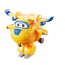 Super Wings Transform-A-Bots speelfiguur Donnie Main Image - 0