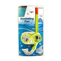 SportX snorkelset Comfort junior - geel