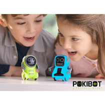 Silverlit PokiBot robot - 8 cm - blauw Main Image - 4