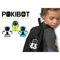 Silverlit PokiBot robot - 8 cm - blauw Main Image - 5