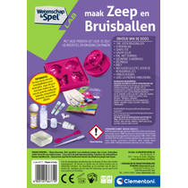 Clementoni zeep en bruisballen set productafbeelding 8