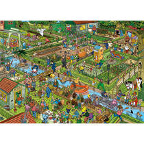 Jumbo Jan van Haasteren puzzel Volkstuintjes - 1000 stukjes productafbeelding 3