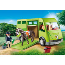 PLAYMOBIL Country paardenvrachtwagen 6928 Main Image - 1