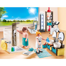 PLAYMOBIL City Life badkamer met douche 9268 Main Image - 2