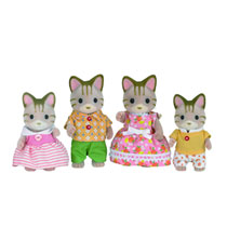 Sylvanian Families familie Gestreepte Kat 5180 productafbeelding 2