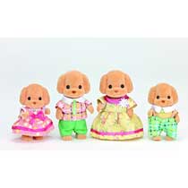 Sylvanian Families familie Poedel 5259 productafbeelding 4