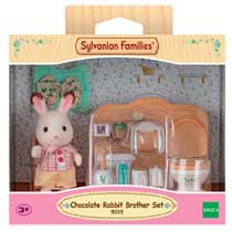 Sylvanian Families Chocholadekonijn broer set 5015 productafbeelding 2