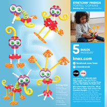 KID K'NEX STRETCHIN PALS BOUWSET