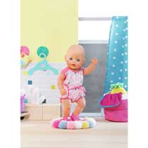 BABY born pyjama met schoenen - roze Main Image - 5