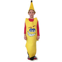 Bananen kostuum kinderen met opdruk