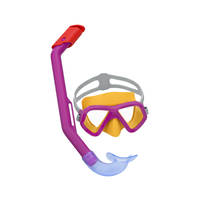 SNORKELSET ROZE OF BLAUW JUNIOR