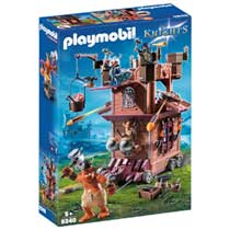 PLAYMOBIL Knights mobiele aanvalstoren van de dwergen 9340 Main Image - 0