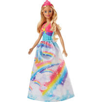 Barbie Dreamtopia pop regenboog prinses - blond haar Main Image - 0