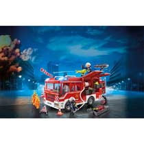 PLAYMOBIL City Action brandweer pompwagen 9464 productafbeelding 2