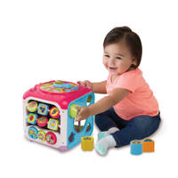 VTech Baby activiteiten kubus - roze productafbeelding 2