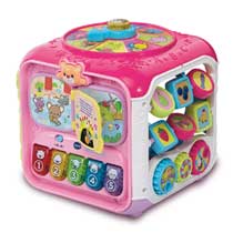 VTech Baby activiteiten kubus - roze productafbeelding 5