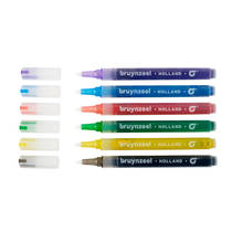 Bruynzeel glitter stiften - 6 stuks productafbeelding 2