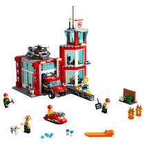 LEGO City brandweerkazerne 60215 Main Image - 3