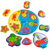 Playgro drijvende badpuzzel Main Image - 1