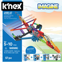 K’NEX Imagine jumbo jet bouwset