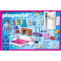 PLAYMOBIL Dollhouse slaapkamer met mode ontwerphoek 70208 Main Image - 3