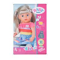 BABY BORN SOFT TOUCH SISTER BLOND 43CM