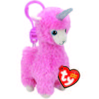 Ty Beanie Babies clip sleutelhanger Lana