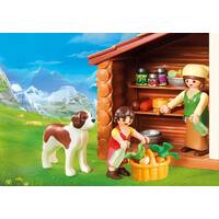 PLAYMOBIL Heidi met grootvader bij de alpenhut 70253 Main Image - 3