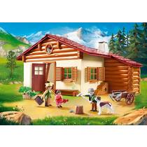 PLAYMOBIL Heidi met grootvader bij de alpenhut 70253 Main Image - 1