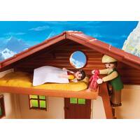 PLAYMOBIL Heidi met grootvader bij de alpenhut 70253 Main Image - 5