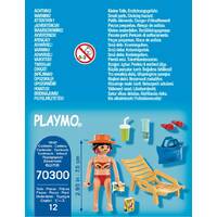 PLAYMOBIL SpecialPLUS vakantieganger met strandstoel 70300 Main Image - 2