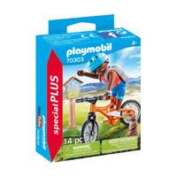 PLAYMOBIL SpecialPLUS mountainbiker 70303