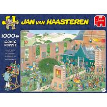 Jumbo Jan van Haasteren puzzel de kunstmarkt - 1000 stukjes