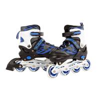 Inline skates - maat 39-42 - blauw/zwart