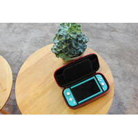 Qware Switch Lite beschermhoes - zwart/rood productafbeelding 2