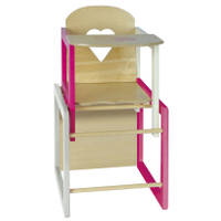 Eichhorn hoge stoel voor poppen - 35-49 cm