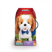 Walk Along puppy - bruin/wit productafbeelding 6