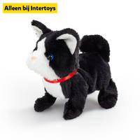 Kleine pluchen kat