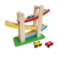 Woodlets houten zigzag autobaan productafbeelding 3